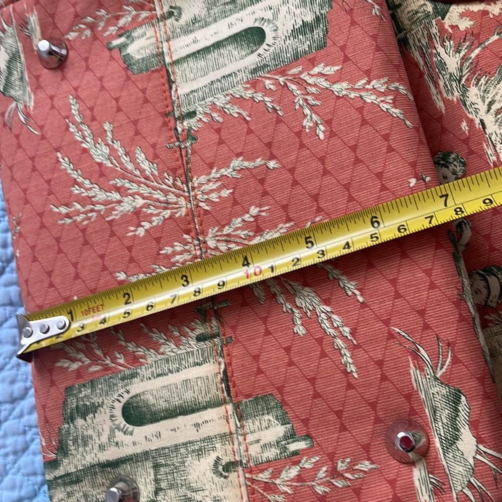 Dooney & Bourke Orange Scenic Toile Tote - Picture 11 of 11